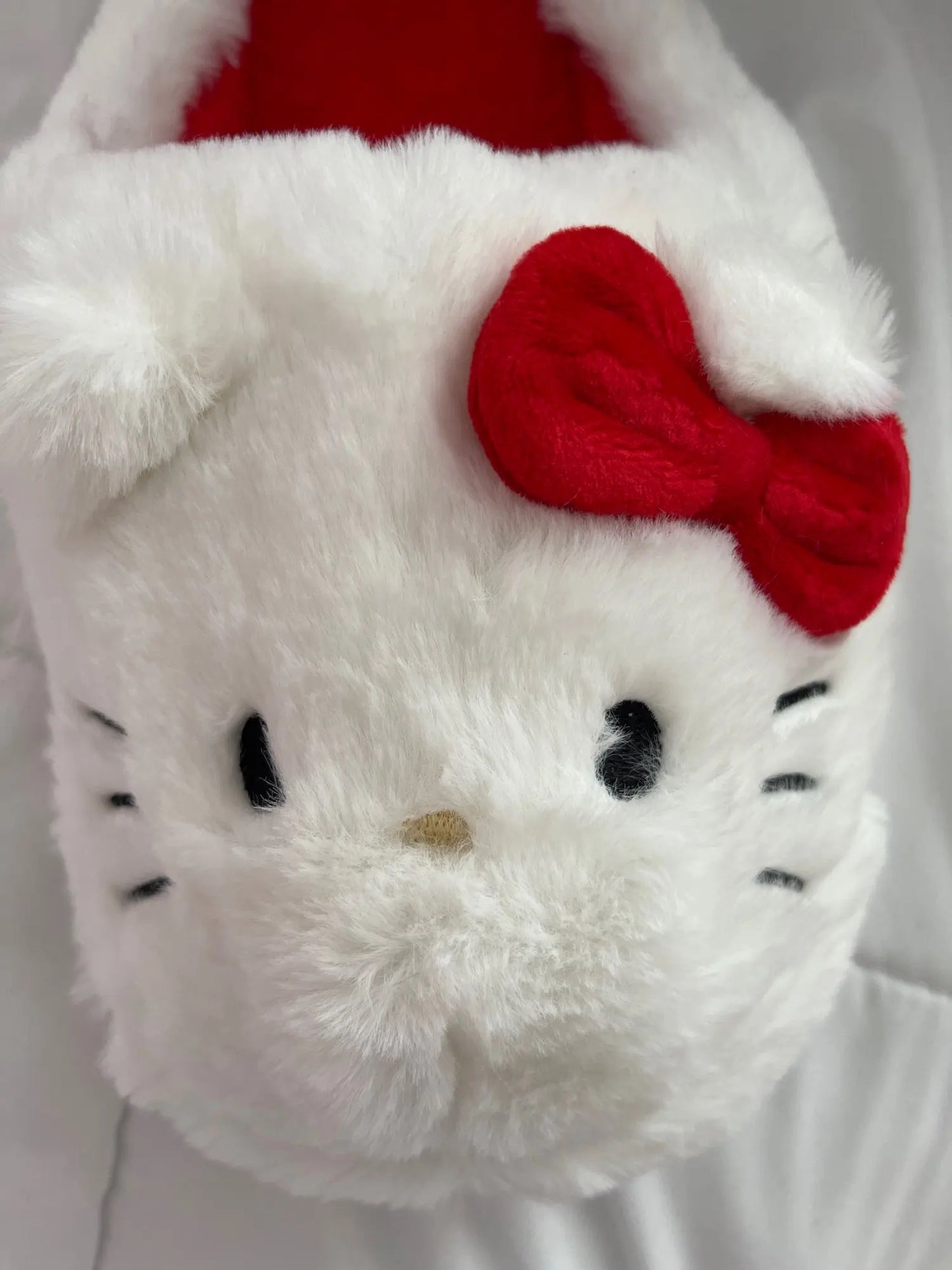 Hello Kitty Sanrio Plush Slippers